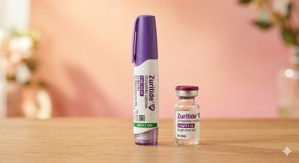 Zuritide™ packaging